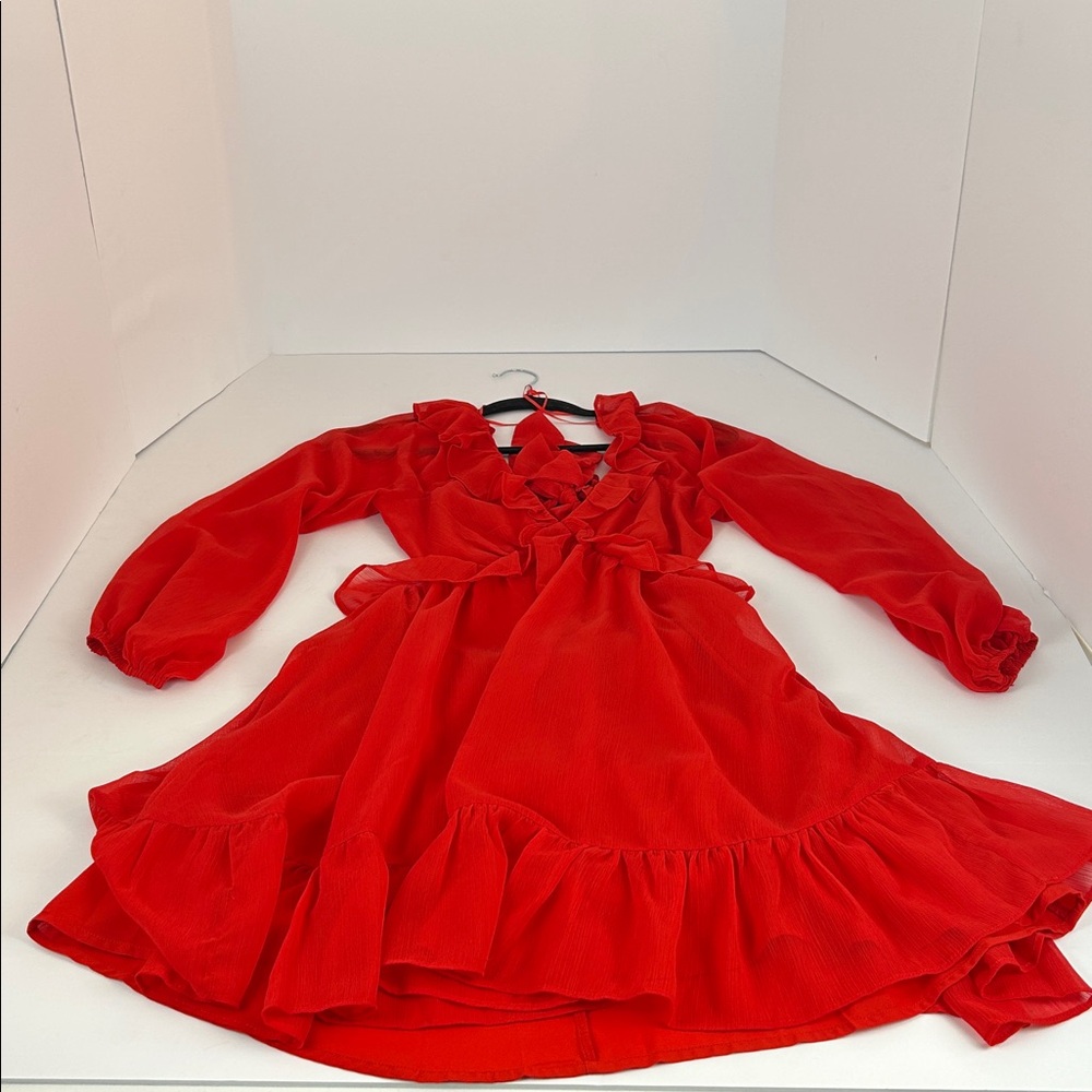 Vici Bold Red Dress
